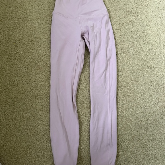 Pink posy lululemon align leggings - Picture 3 of 4